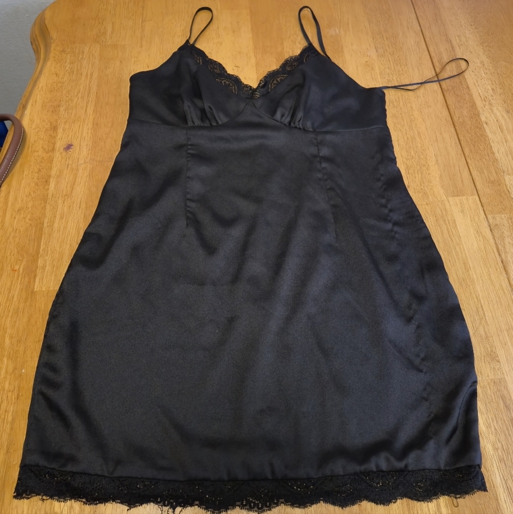 Princessโ Polly Black Chemise Slip Intimates